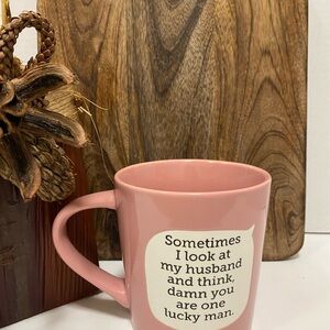 Charming Pink Quote Mug
